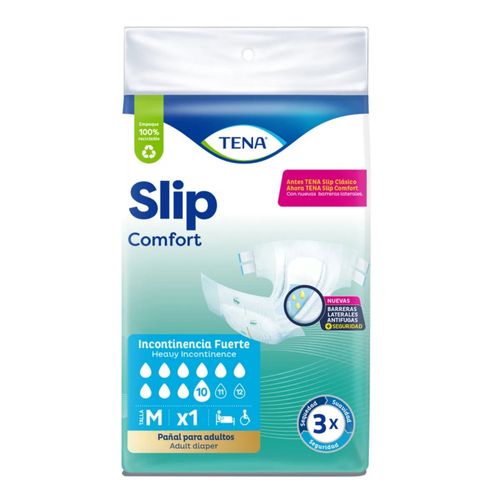 Pañal Para Adulto Tena Slip Clásico Medio Paquete X 1 Familia