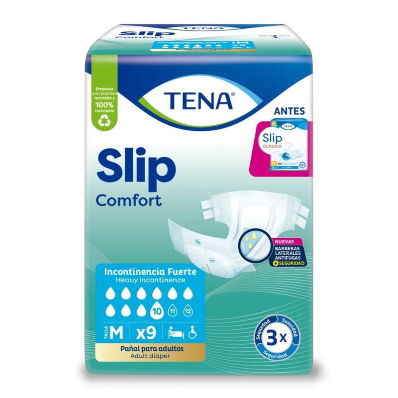 Tena Slip Clásico M 9 Unidades Adulto