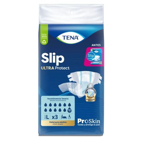 Pañal Para Adulto Tena Slip Ultra L Paquete X 1 Familia
