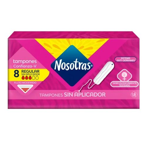 Tampones Nosotras Digital Regular 8 Unidades Familia