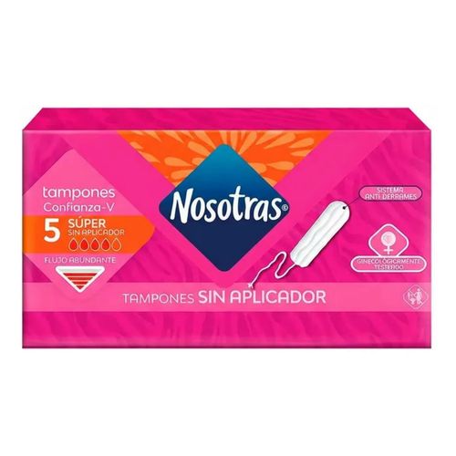 Tampones Nosotras Dig Super X 5 Unidades Familia