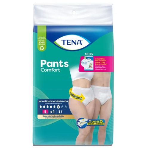 Pañal Para Adulto Tena Pants Clásico Large Paquete X 1 Familia