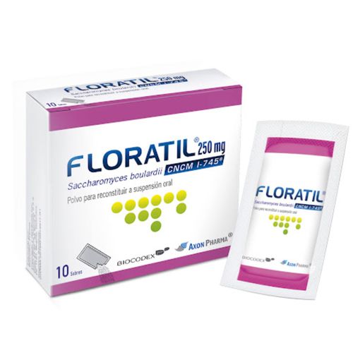 Floratil Sacaromices Boulardi 250 Mg Caja X 10 Sobres Axon