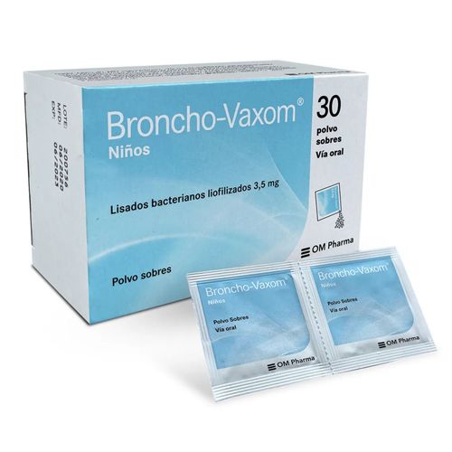 Broncho Vaxon Pediátrico Bacterianos 3,5 Mg Caja X 10 Cápsulas Lisados