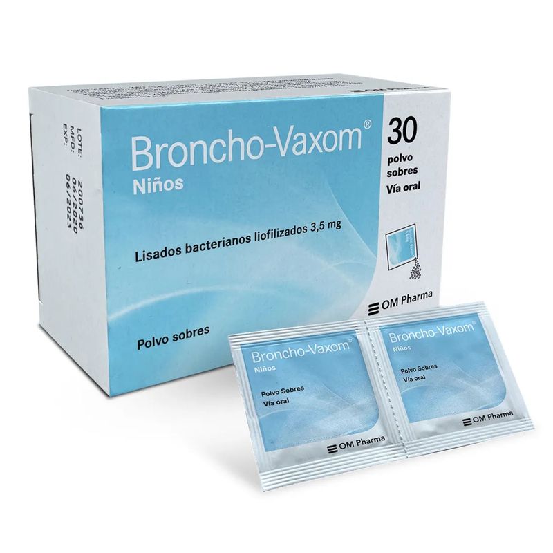 Broncho Vaxon pediátrico caja 10 cápsulas