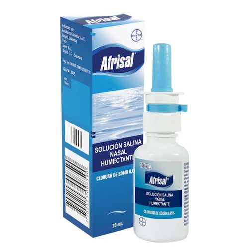 Afrisal Cloruro De Sodio 0.65 Salina Frasco X 30Ml Solución Bayer