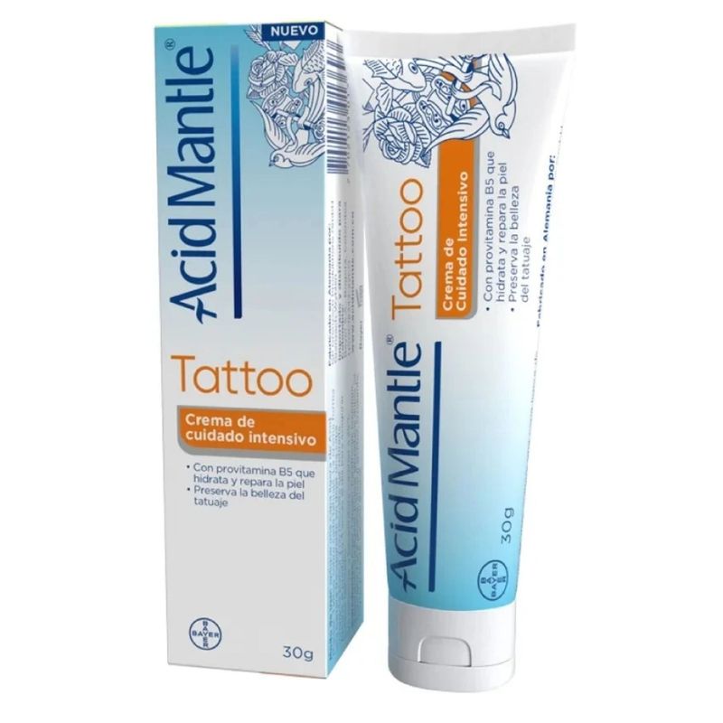 Acid Mantle Tattoo 5% Tubo X 30 Gr Bayer