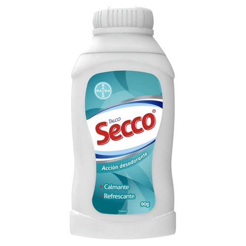 Talco Secco Frasco X 90 Gr Bayer