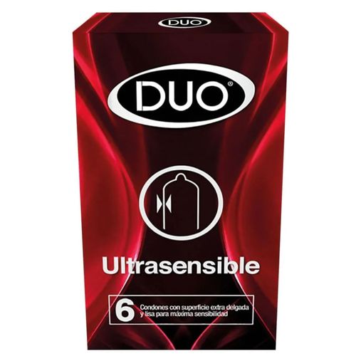 Preservativo Sanamed Ultrasen Caja X 6 Unidades Bdf