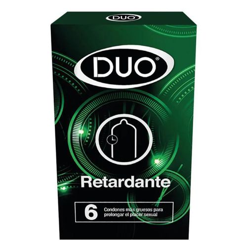 Preservativo Sanamed Duo Retardante Caja X 6 Unidades Bdf