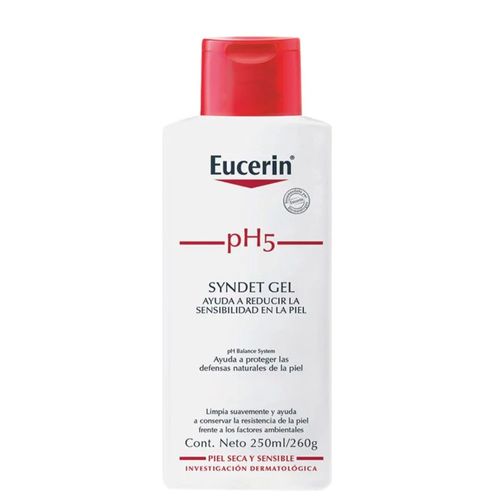 Loción Corporal Eucerin Ph5 Syndet Gel Para Peil Seca Y Sensible Frasco X 250 Ml