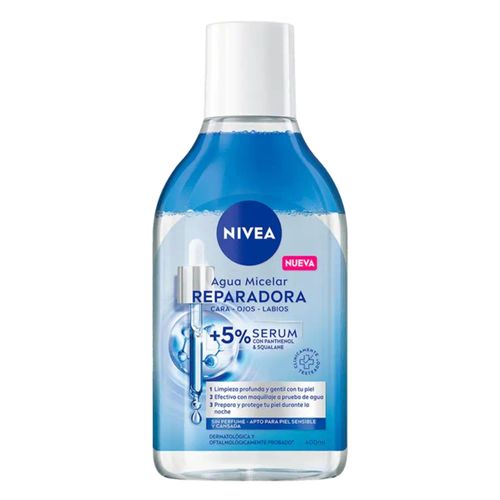 Agua Micelar Reparadora Serum X 400Ml Nivea