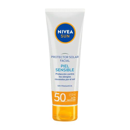 Bloqueador Nivea Facial P/Sensible Fps 50 50Ml