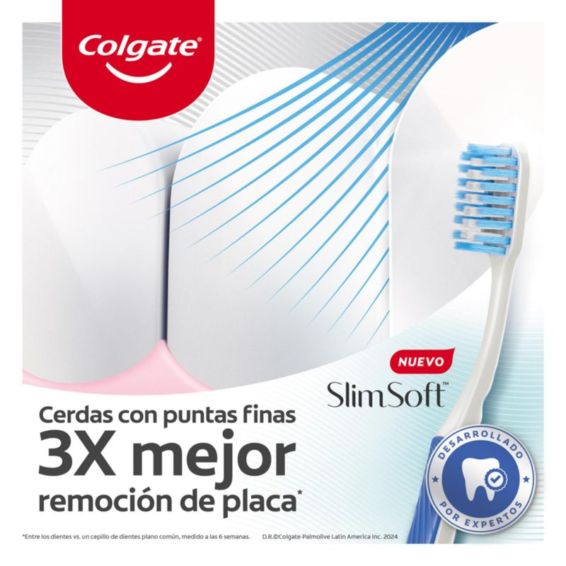 Cepillo Colgate Slim Soft 2 Unidades Pack