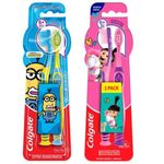 Cepillo Colgate Minions 6+ 2 Unidades