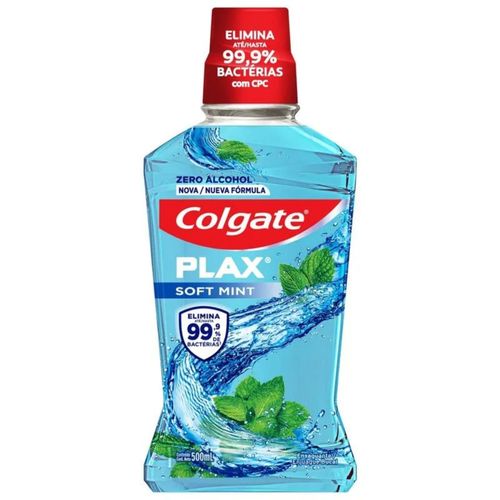 Enjuague Bucal Plax Soft Mint Frasco X 500 Ml Colgate
