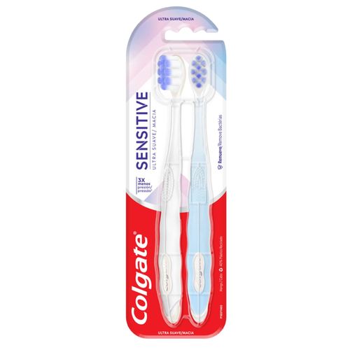 Cepillo De Dientes Colgate 360 Sensitive Pro Alivio Gummy 2X1 Unidades