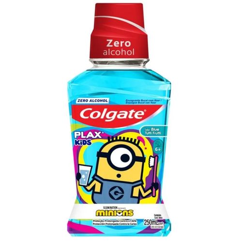 Enjuague Bucal Colgate Plax Kids Minions Frasco X 250 Ml Colgate