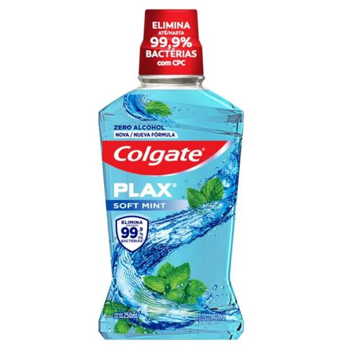 Enjuague Bucal Plax Soft Mint Frasco X 250 Ml Colgate