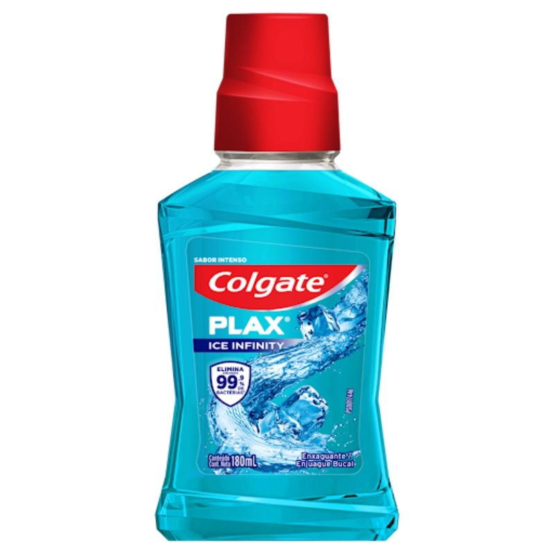 Enjuague Bucal Plax Ice Infinity 180 Ml