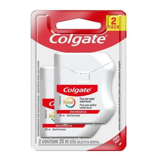 Hilo Dental Colgate Total Precio Especial 25 Metros