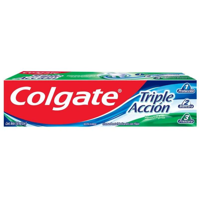 Crema Colgate Triple Acción 150 ml Oral