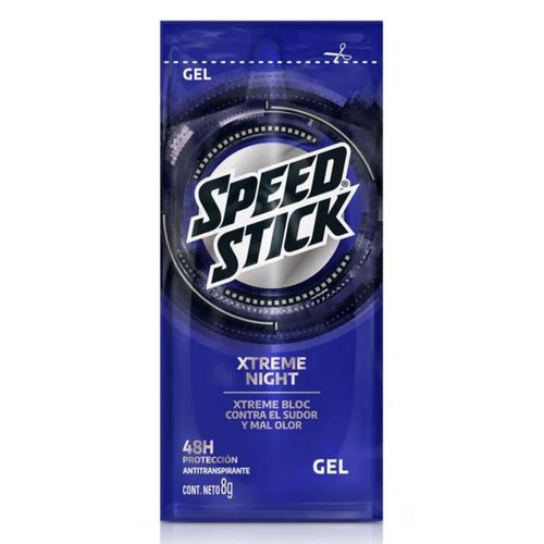 Desodorante Mennen Xtreme Night Gel Caja X 18 Sobres Colgate