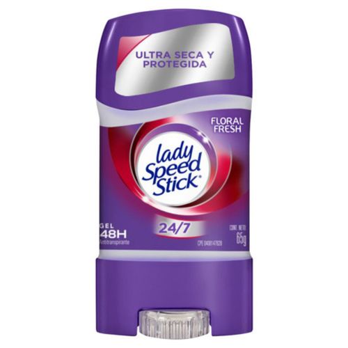 Desodorante Lady Speed Stick Gel Doble Defence Floral Fresh 65 Gr Colgate