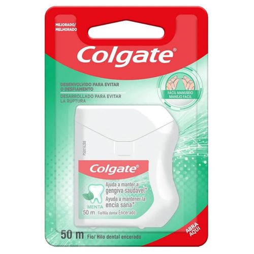 Seda Dental Colgate Cera Menta 50 Metros Colgate