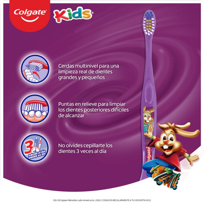Cepillo De Dientes Colgate Kids 5 Años