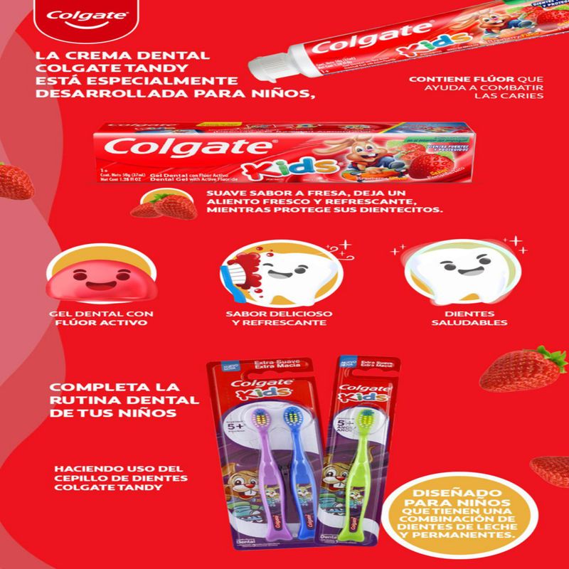 Cepillo De Dientes Colgate Kids 5 Años