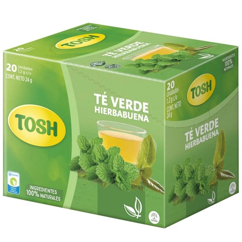 Té Verde Tosh Hierbabuena 20 Und Caja
