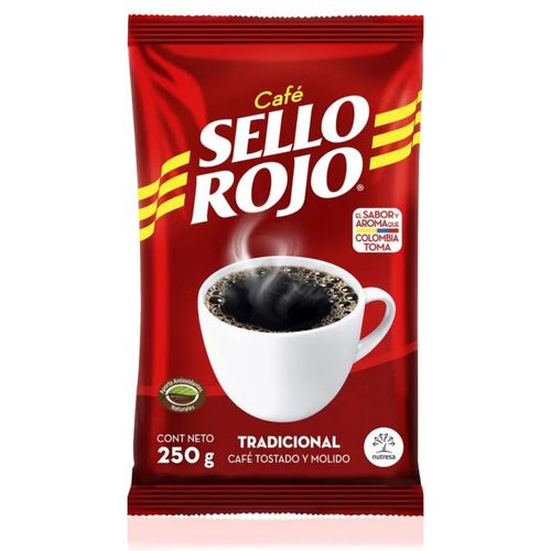 Café Sello Rojo Bolsa X 250 Gr Nutresa