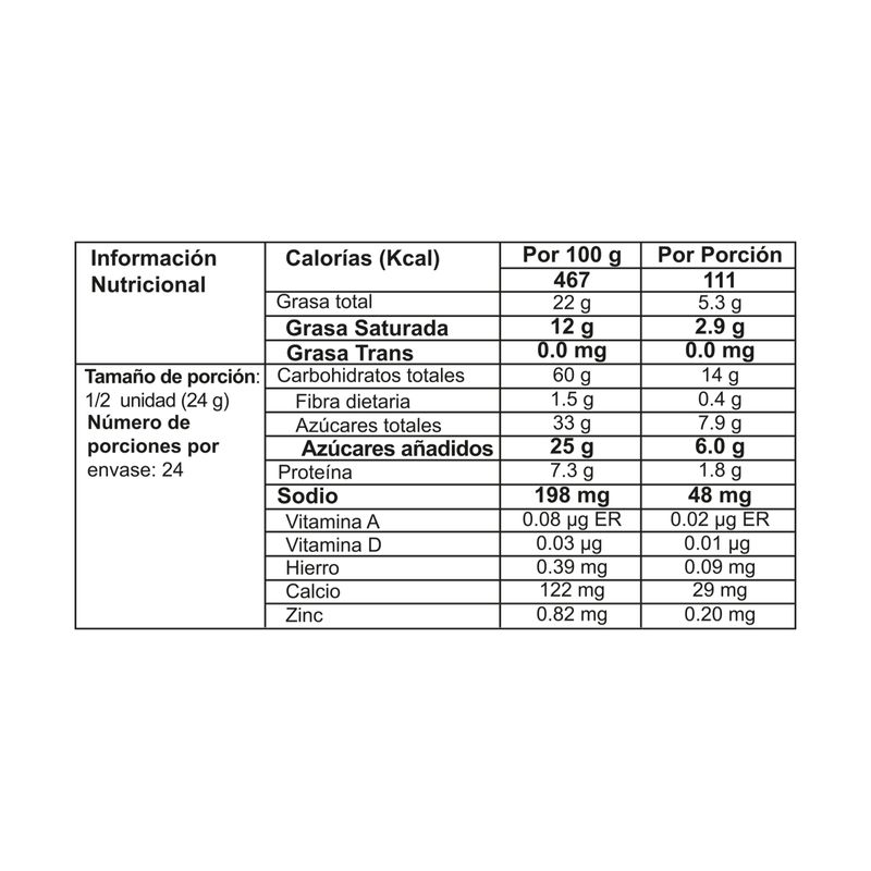 Chocolatina Jumbo Flow Blanca 12 Und Pack