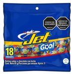 Chocolatina Jet Gool Baloncitos 18 Und