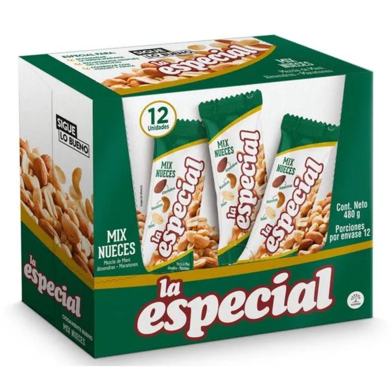Maní Nueces La Especial x 12 Unidades