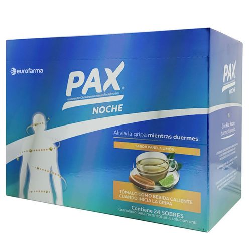 Pax Noche Panela Limón Caja X 24 Sobres 6G