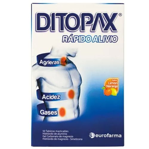 Ditopax Caja X 50 Tabletas Eurofarma