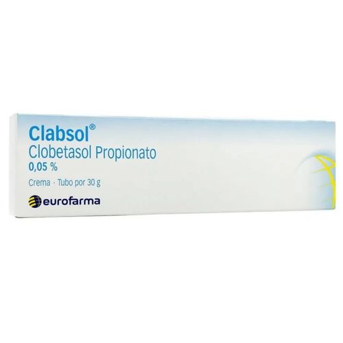 Clabsol Clobetasol Propionato 0,5% Tubo X 30 Gr Crema Tópica Eurofarma