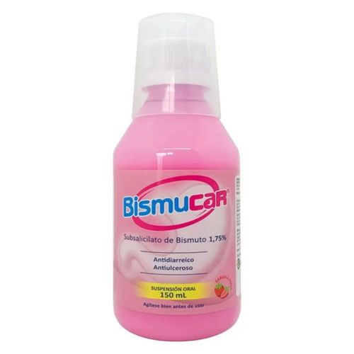Bismucar Subsalicilato De Bismuto 1,75% Frasco X 150 Ml Suspensión Eurofarma