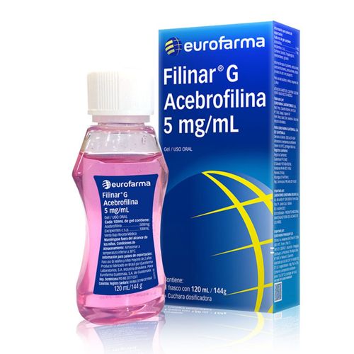 Filinar Acebrofilina 5Mg/Ml Gel Eurofarma