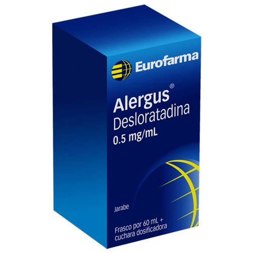 Alergus 0.5 Mg/Ml Jarabe Frasco X 60 Ml Eurofarma