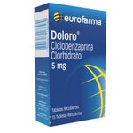 Doloro Ciclobenzaprina 5 mg 30 Tabletas