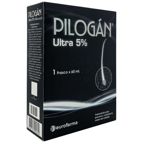 Pilogan Ultra Minoxidil 5% Frasco X 60 Ml Loción Eurofarma