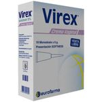 Virex Aciclovir 5% 6 g 10 Unidades Oral