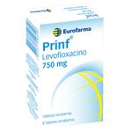 Prinf Levofloxacino 750 mg 5 Tabletas