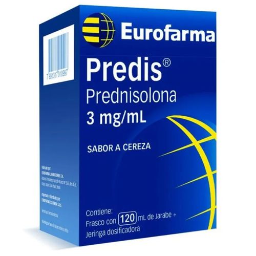 Predis Prednisolona Jarabe Frasco X 120 Ml Eurofarma