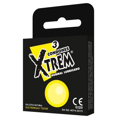 Preservativo Xtrem Normal Lubricante Caja X 3 Unidades Bcn
