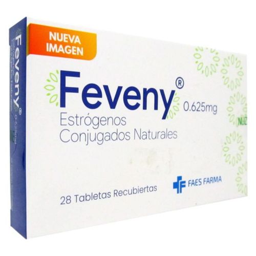 Feveny 0.625 Mg Caja X 28 Tabletas Bcn Medical