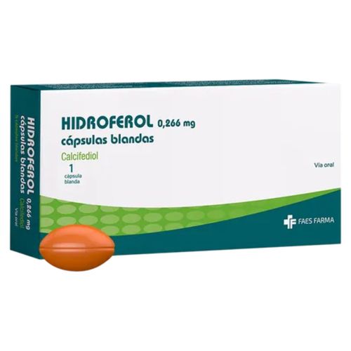 Hidroferol Calcifediol 0,266 Mg Caja X 1 Cápsula Bcn Medical